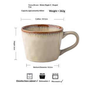 Taza de Café de Cerámica Personalizada con Diseño de Dibujos Animados Creativos, Resistente a Altas Temperaturas, Apta para Lavavajillas y Microondas, Ideal para Fiestas - Product Image 6