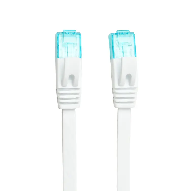 RJ45 Cat6 Snagness Ethernet Patch Flat Cable Indoor and Outdoor Cable Factory Supply