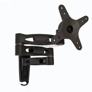 Support mural TV pivotant Fullmotion avec gestion des câbles Support TV 360 degrés en aluminium L026-3 pour caracan - Product Image 1