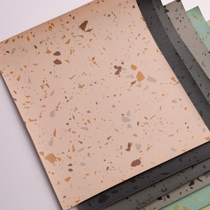 Ignifuge <span class=keywords><strong>Terrazzo</strong></span> Motif PVC Papier Peint <span class=keywords><strong>De</strong></span> Qualité Commerciale Étanche Tache Prooffor Café Restaurant - Product Image 2