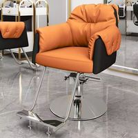 Chaises de salon de coiffure hydrauliques pour femmes, chaises de barbier pour la coupe de cheveux
