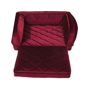 Heißer Verkauf Orthopädische Luxus Moderne Faltbare Große Flauschige Pet Sofa Hund Bett - Product Image 6