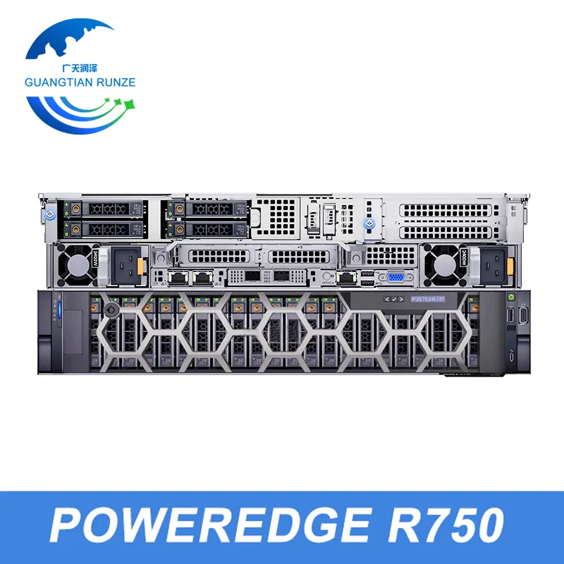 OEM kelas atas/komersial/mainstream/diskon besar/2U rackmount server GPU R750