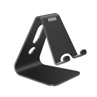 Soporte de Escritorio de Aluminio Estable y Antideslizante de Alta Calidad para Teléfonos Celulares, Compatible con iPhone, iPad Mini y Dispositivos de 4-10 Pulgadas