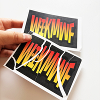 Étiquettes autocollantes en coquille d'œuf imperméables avec impression de logo personnalisé, autocollants en coquille d'œuf fragiles personnalisés pour la décoration