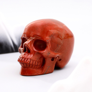 Mơ Mộng Màu Hồng thẩm mỹ Rose Quartz pha lê <span class=keywords><strong>Skull</strong></span> cho phòng ngủ trang trí nội thất và tinh thần bàn thờ độc đáo khác pha lê thủ công mỹ nghệ - Product Image 4