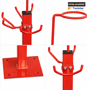 Supporto per Pistola a Spruzzo a Gravità in Metallo, Durevole e Salvaspazio, Adatto per Pistole Mini e Regolari, per Cabine di Verniciatura <span class=keywords><strong>Auto</strong></span> - Product Image 2