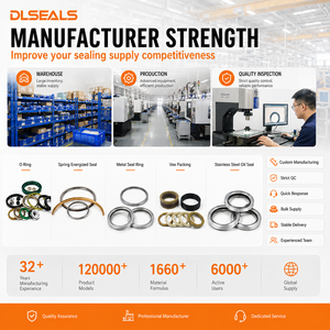 Guarnizioni Industriali Personalizzate NBR FKM PTFE PU, Guarnizioni in Gomma, O-Ring, Guarnizioni Idrauliche, Supporto per Disegni OEM e Campioni - Product Image 4