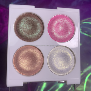 Ombre à paupières en pigments multichromes 4 couleurs, maquillage magique des yeux Pastel <span class=keywords><strong>caméléon</strong></span> Indie métallique duchrome - Product Image 4