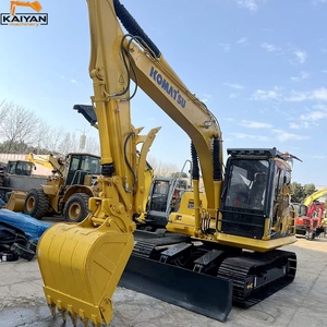 Used Komatsu PC130 Crawler Excavator 13 Ton <b>Tracked</b> Digger Japan Origin Engine Gear <b>Pump</b> for Construction - Product Image 4