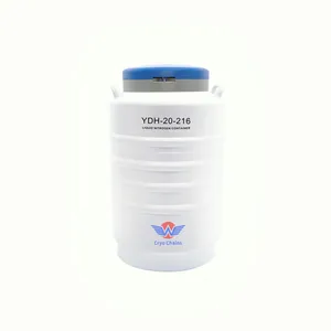 25L Air Transportation Semen Tank YDS-25H-216 Liquid Nitrogen Dewar Tank For Artificial Insemination