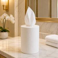 Rouleau de papier toilette standard, emballé individuellement, petit format, doux pour la peau, prix bas, en vrac, pour la vente au détail en supermarché