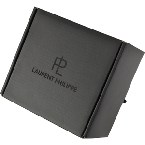 صندوق شحن بريدي أسود من الورق المقوى المضلع صديق للبيئة بتغليف وطباعة مخصصة - Product Image 5