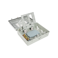 16/24 Core SC UPC FTTH Outdoor Waterproof Terminal 1*16 Splitter 3 in 3 Out Vertical Splice ABS Fiber Optic Distribution Box