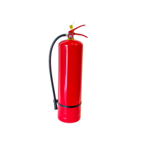 Extincteur à poudre sèche ABC robuste de 8 kg avec valve en cuivre et grand manomètre rouge pour la protection incendie industrielle