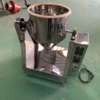 Mini mélangeur de laboratoire automatique à tambour, avec roulement en acier inoxydable, pour mélanger les poudres sèches et les granulés, pour l'alimentation et les produits chimiques