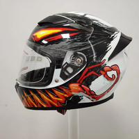 Logo personnalisé Fabricant d'usine Casque de moto à double lentille Casque intégral Certification DOT Matériau ABS Casque de moteur