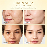 Sérum ETRUN ALISA OEM au curcuma et à la vitamine C, acide hyaluronique pour l'élimination des boutons d'acné, correction des taches brunes, éclaircissement du visage et des yeux