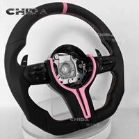 Volant en cuir personnalisé de haute qualité, très demandé, adapté aux modèles BMW F20 F23 F30 F33 F34 X1 F48 X5 F15 X3 F25 M3 F80 E90