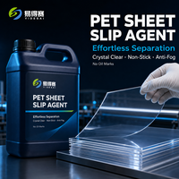 Additif anti-buée de qualité alimentaire pour feuilles de plastique PET, sans traces d'huile sur la surface, agent de glissement pour film d'emballage alimentaire liquide