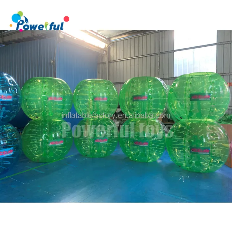 1.5m मानव हथौड़ा बुलबुला फुटबॉल गेंदों पीवीसी/TPU Inflatable बम्पर गेंद