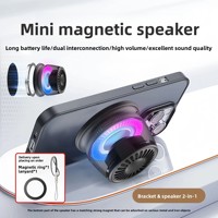 Mgitec Speaker Gaming RGB Volume tinggi, Speaker Gaming 5.3 DE415, Speaker meja luar ruangan portabel, kontrol sentuh mikrofon bawaan