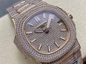 Hip Hop Moda Mecánico Impermeable High-end Material Dia Dial, Ice Dynamic Watch - Product Image 4