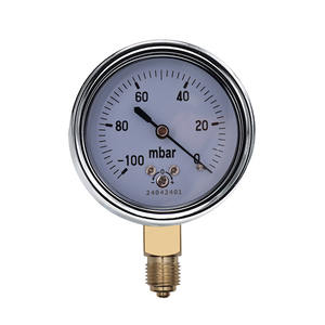 Manometro di Precisione per Pressione Negativa -60~0mbar -100~0mbar, Misuratore di Vuoto - Product Image 4