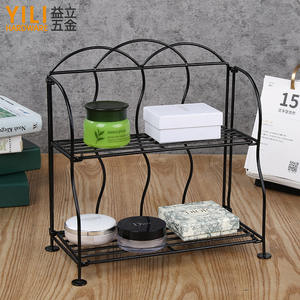 Estante elegante para especias de hierro, almacenamiento de cocina independiente, estantes personalizables, diseño que ahorra espacio - Product Image 2