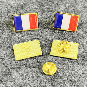 Pin de Solapa con Diseño de Bandera de País, Impresión Epoxi, Sin Pedido Mínimo, en Existencia - Product Image 2