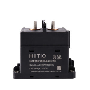 Contactor de CC de Alta Tensión HCF600, 600A, 1500VCC, Bidireccional, para Sistemas de Vehículos Eléctricos y Estaciones de Carga, con Certificación CE, CB y CCC - Product Image 3