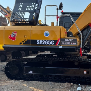 รถขุดดินมือสองขายดี SANY SY265C ขนาด 26 ตัน พร้อมเครื่องยนต์ Isuzu สำหรับงานก่อสร้างถนน - Product Image 2