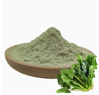 Puur Spinaziepoeder, hoge voedingsstoffenretentie, natuurlijke groene groente, foliumzuur, rauw ingrediënt
