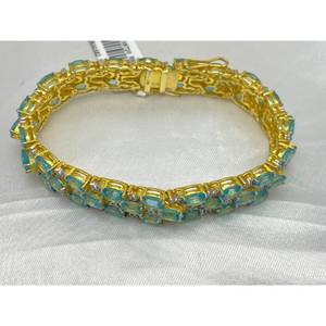 Nueva Pulsera de Lujo en Plata de Ley 925 con Incrustaciones de Circonitas, Estilo APPPATIDE, Exportaciones JW, Regalo para Aniversarios, Fiestas y Ceremonias - Product Image 3