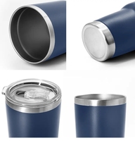 Thermos personnalisé de 30 oz à double paroi en acier inoxydable 18/8 Tasse à café thermos sous vide pour boissons froides