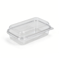 Emballages personnalisés, sûrs, jetables, recyclables, boîtes en plastique transparentes pour biscuits, gâteaux, pain, salades, emballages de boulangerie en PET avec couvercles