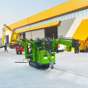 رافعة عنكبوتية هيدروليكية متنقلة كهربائية من CNMC بحمولة 1 طن و<span class=keywords><strong>2</strong></span> طن و10 طن و20 متر مع نصف قطر دوران قصير - Product Image 4