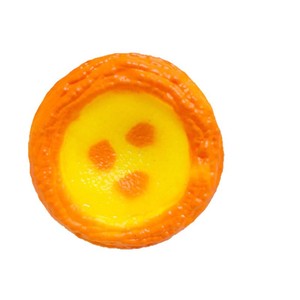 Simulated <b>egg</b> tart TPR empty ball skin homemade decompression <b>toy</b> handmade ball squeezing release slow rebound shaped ball skin - Product Image 3