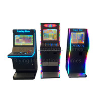 Machine verticale de jeux d'arcade de moniteur de contact de bénéfice élevé de vente chaude avec le logiciel de jeu de cerise