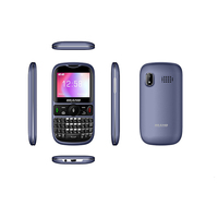 Téléphone portable chinois 4G T107 à double SIM de 2,3 pouces avec grand clavier QWERTY à vendre