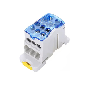 Uno in più fuori blocco di distribuzione dell'alimentazione morsettiera UKK filo connettore elettrico giunzione blocco di distribuzione su guida Din - Product Image 3