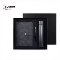Offre Spéciale : Ensemble de Carnets Professionnels Premium d'Usine – Coffret Cadeau Noir Personnalisé avec Carnet Esthétique à Fermeture Magnétique