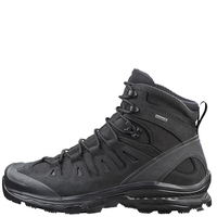 Bottes de Randonnée et de Combat Tactiques Mi-Montantes Noires, pour Hommes et Femmes, avec Coque en Acier et Protection de Sécurité
