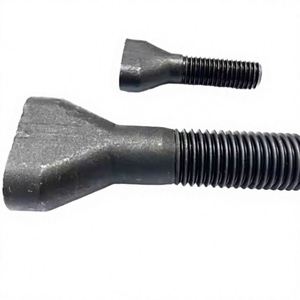 Vis hexagonales noires et écrous DIN933 M6, boulons M10, fixations M12 M13, vis hexagonales 18x80 mm, boulons à tête hexagonale 8.8 - Product Image 2