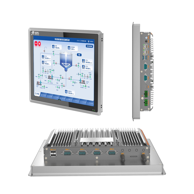 Manufacturer Core I5 I7 Nfc/camera Panel Pc Panel Mount Touchscreen Pc Win11 Front OEM  Linux Ready HMI Panel PC