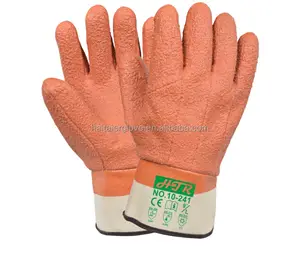 HTR高品质聚氯乙烯涂层 & 棉内胆切割防寒耐油粗糙防寒冬季手套