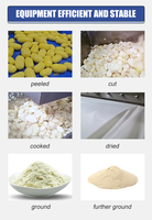 Uitstekende Kwaliteit Industriële Aardappelpuree Productielijn Aardappelpuree Verwerkingsapparatuur Aardappelpasta Maken Machine