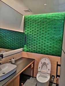 Ladrillo de Vidrio Sólido <span class=keywords><strong>JYG</strong></span> al por Mayor, Pintado en Varios Colores, Transparente, Decorativo, Texturizado, de Fusión en Caliente, para Sala de Estar, Baño, Taller, Hotel - Product Image 2