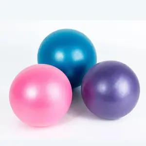 Small Gym Workout Fitness Muscle Home OEM Frosted Custom Logo Exercise Pilates PVC Balance 25cm Anti Burst Yoga Ball