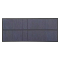 Mini panneau de chargeur solaire 6V avec lumières LED 2.5W 2.2W 2W 5.5V 5V 400mA PCB polycristallin bricolage jouets solaires de type N